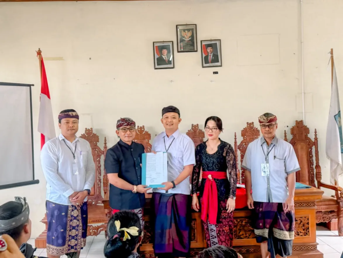 I Nyoman Alit Sugiarta, ST Resmi Daftar Sebagai Calon Perbekel Desa Munggu