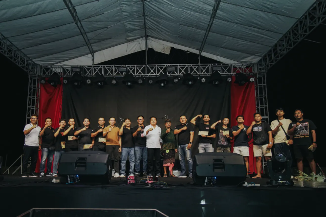 Meriah dan Spektakuler, Konser Semarak Kemerdekaan ke-81 Desa Munggu Hadirkan Nanoe Biru, Putri Bulan, dan My Friend